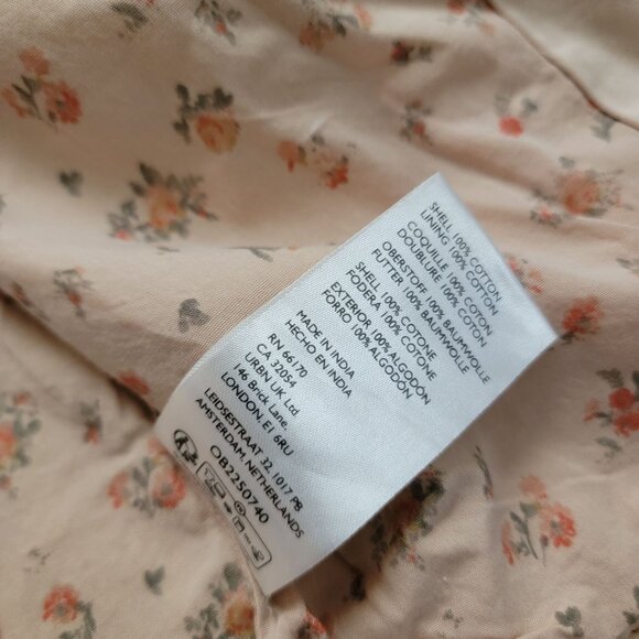 Free People Bennet Jacket Womens S Feminine Vintage Enchanting Castle Garden - Picture 6 of 9